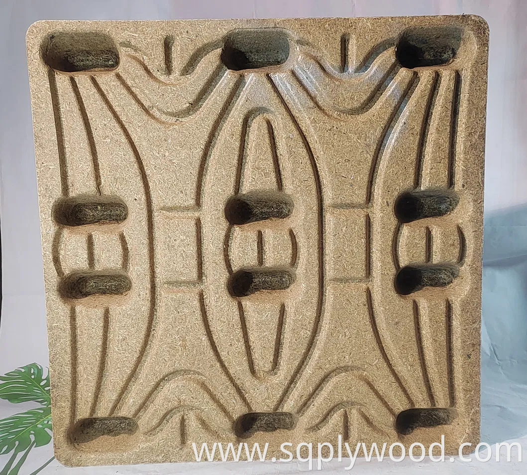 Fumigation-Free Nestable Compressed Wood Pallet